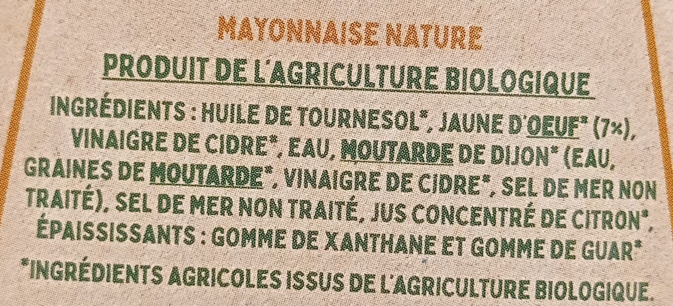 La Vie Claire L'originale Mayonnaise packshot