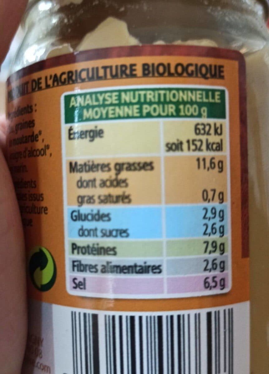 La Vie Claire Moutarde fine de Dijon packshot