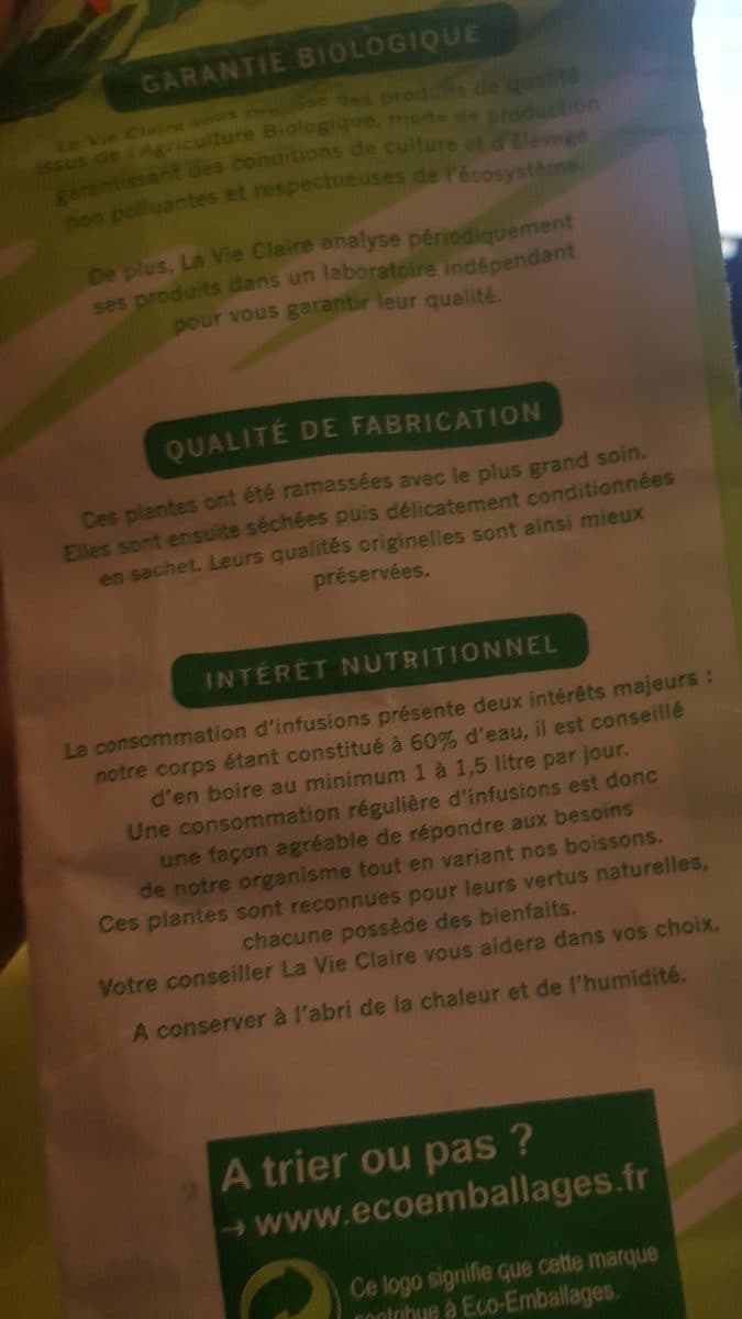 La Vie Claire Framboisier packshot