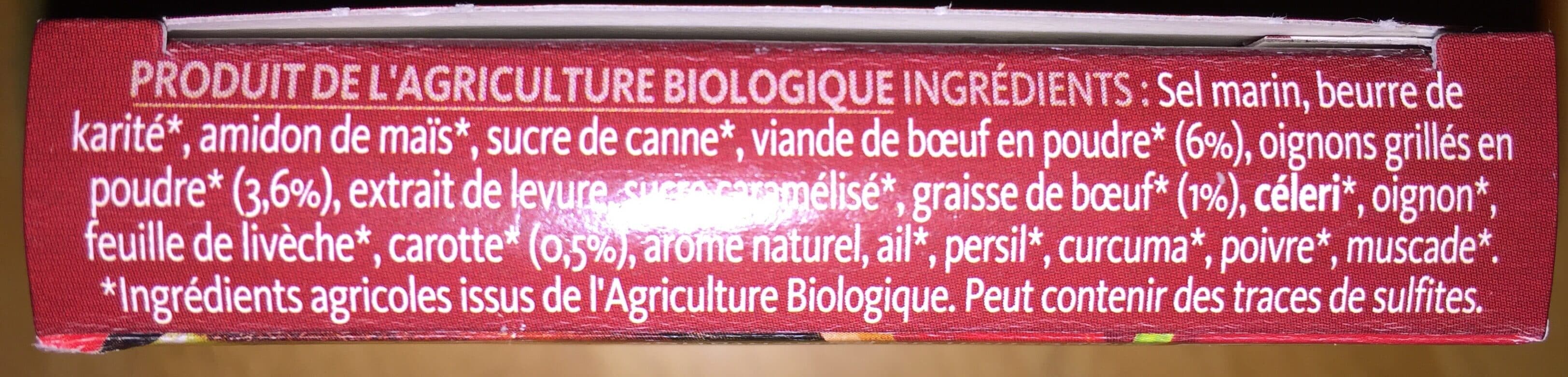 La Vie Claire Bouillon Cube Boeuf packshot