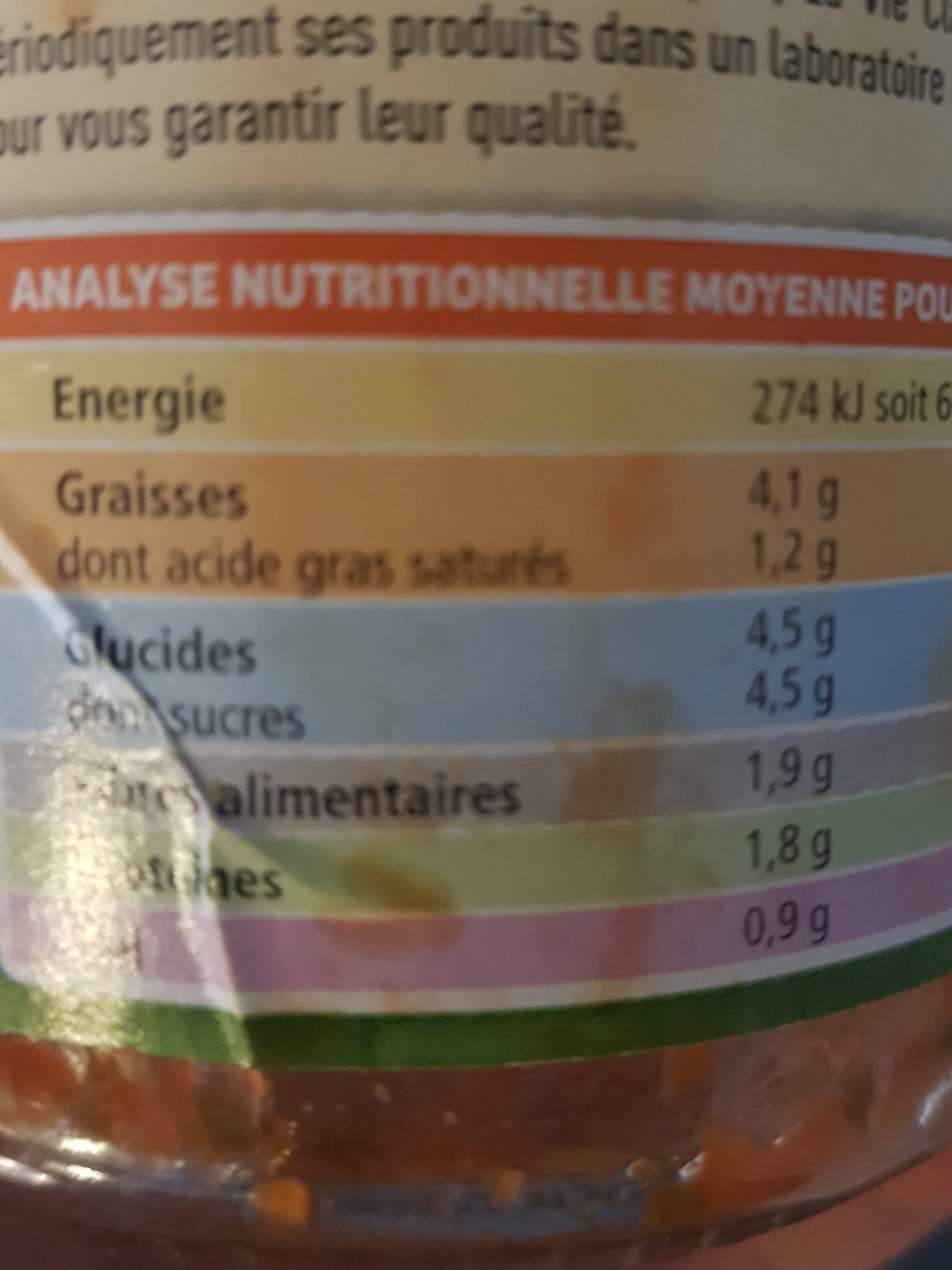 La Vie Claire Sauce Tomates Basilic packshot