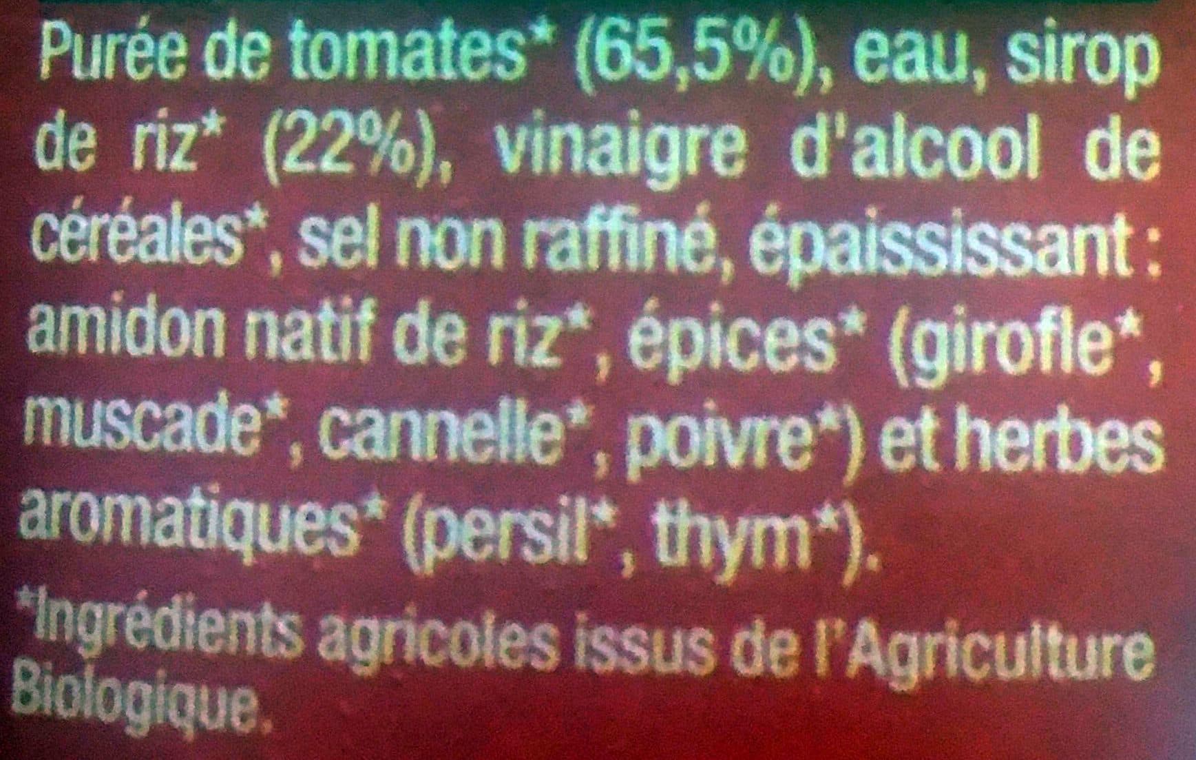 La Vie Claire Ketchup bio packshot