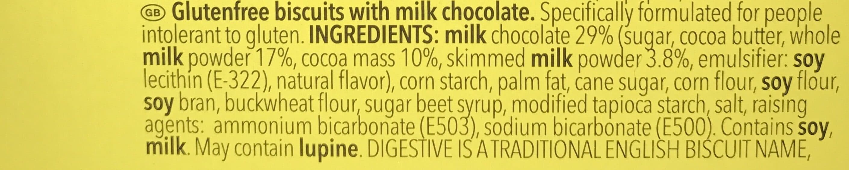 Schär Gluten free digestive choc packshot