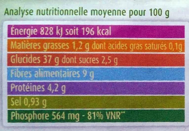 La Vie Claire Pain complet de seigle nature packshot