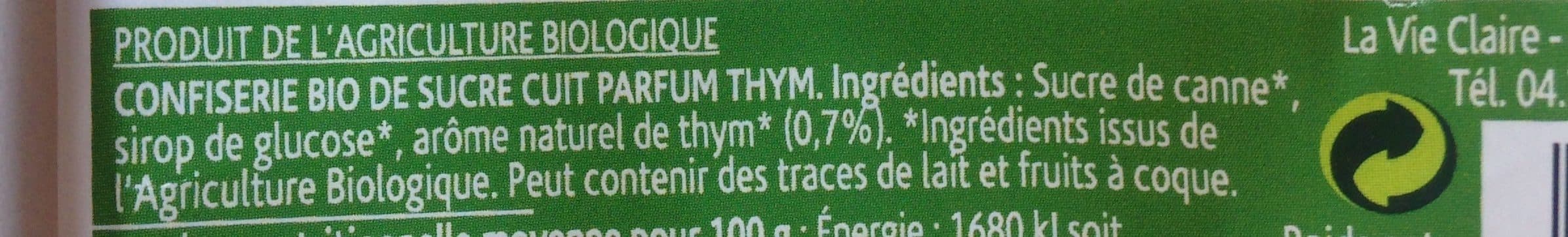 La Vie Claire Bonbons parfum thym packshot