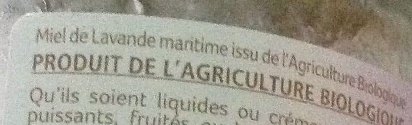 La Vie Claire Miel de Lavande maritime packshot