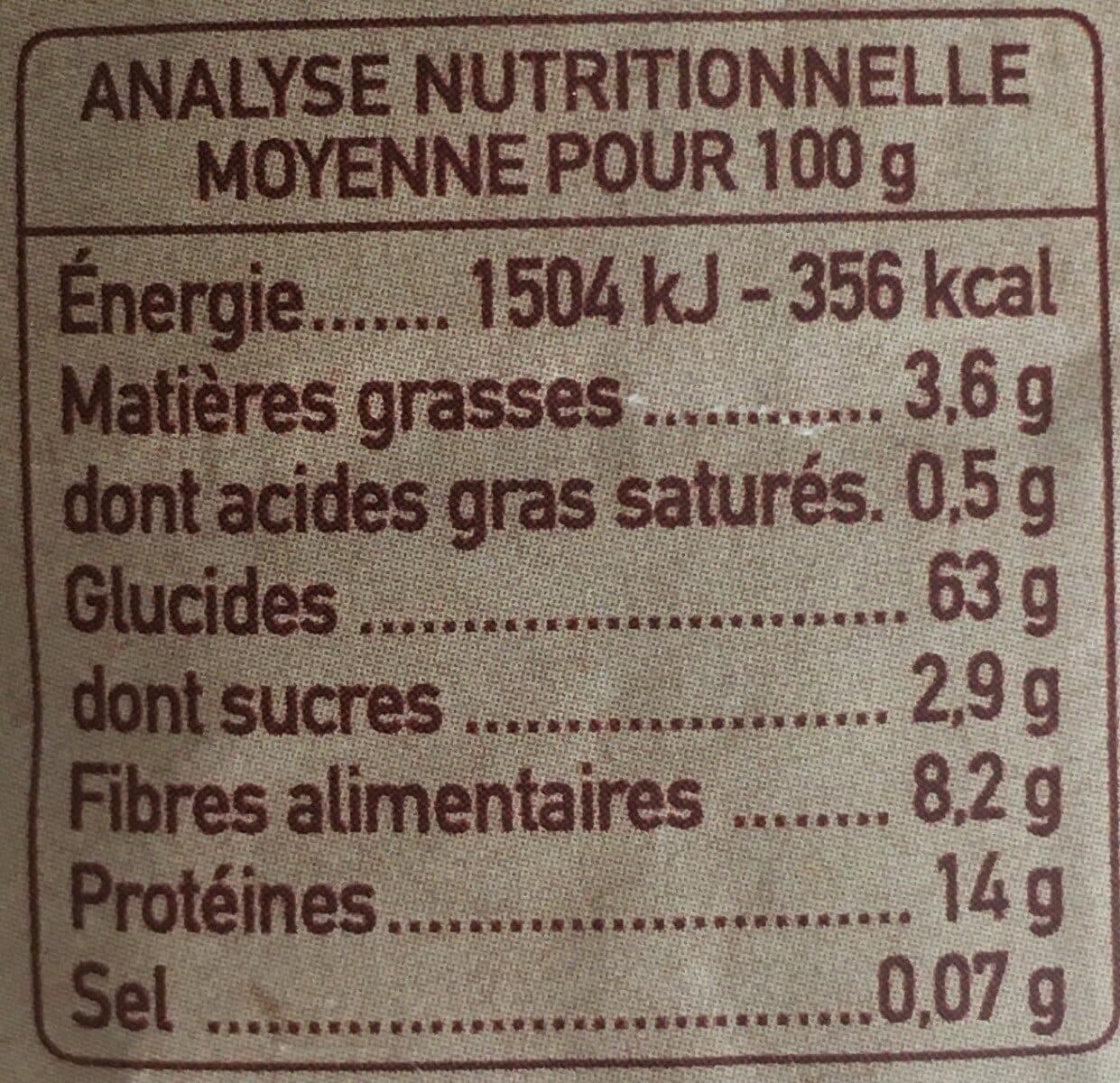 La Vie Claire Mélange gourmand quinoa boulgour pois packshot