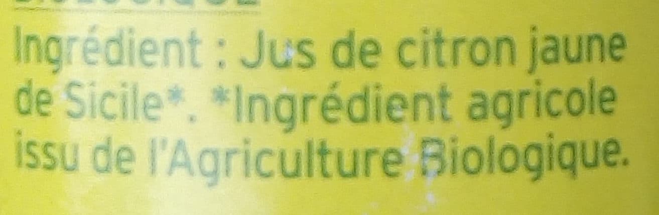 La Vie Claire Pur jus de citron packshot