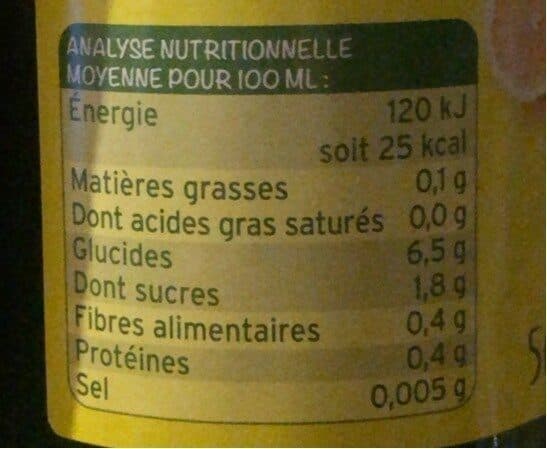 La Vie Claire Pur jus de citron packshot
