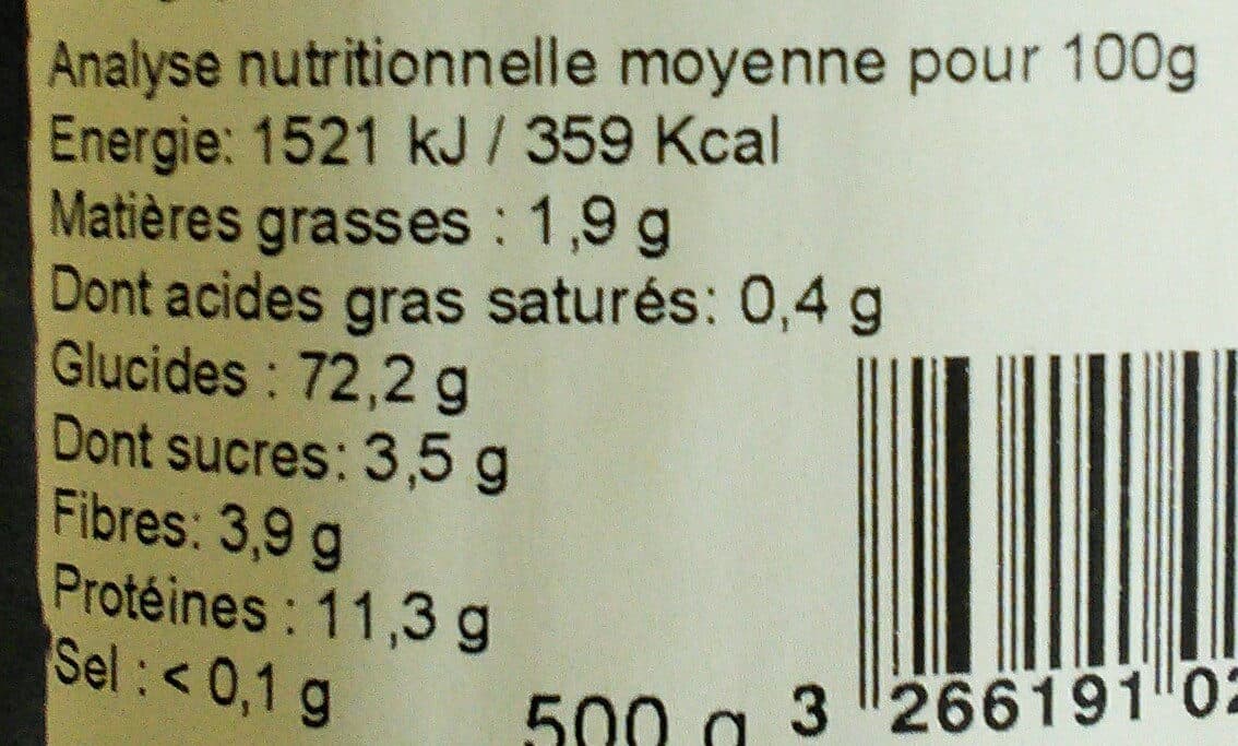 La Vie Claire Spaghetti Quinoa Curry packshot