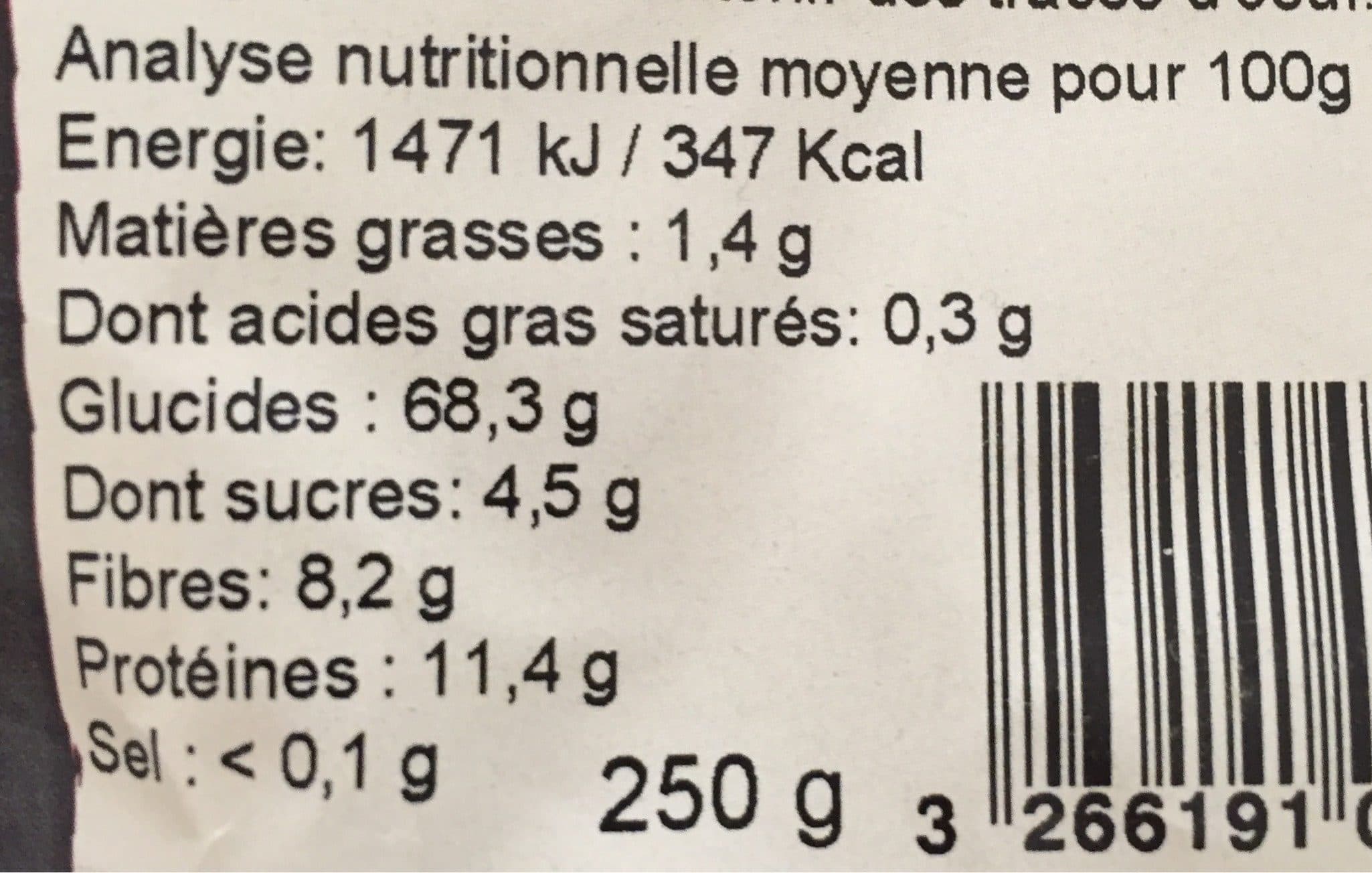 La vie claire Tortils aux cèpes packshot