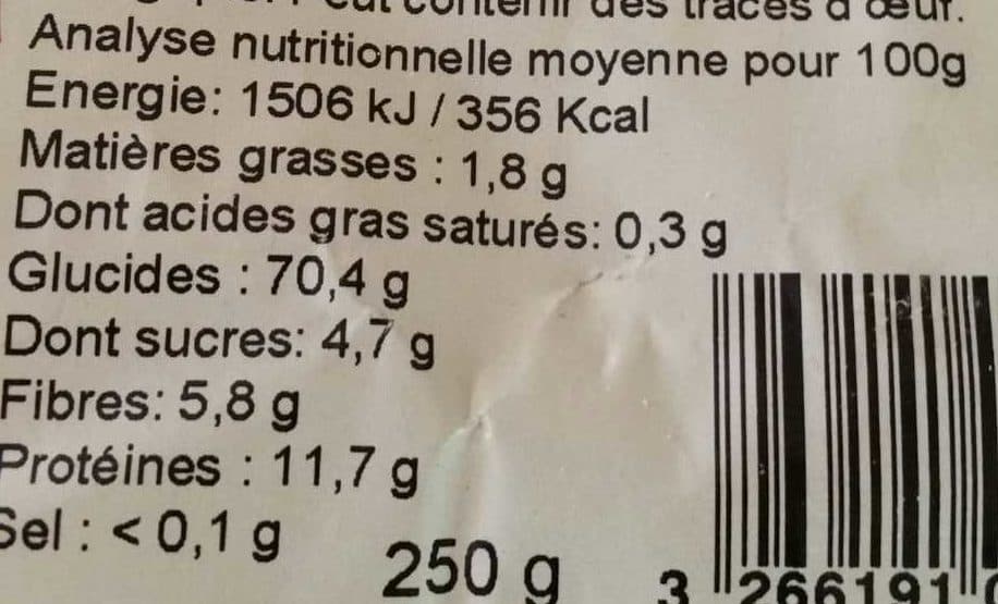 La Vie Claire Tortils quinoa packshot