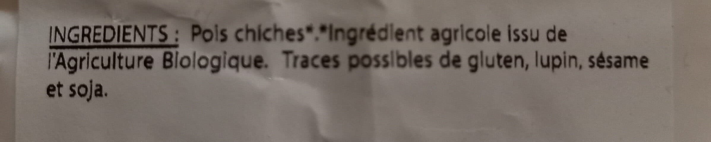 La Vie Claire Farine pois chiches packshot