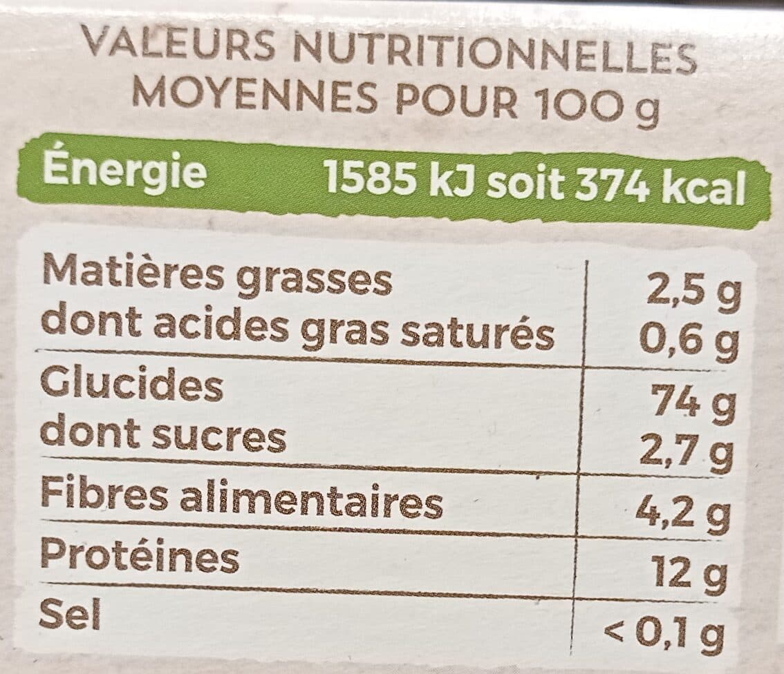 La Vie Claire Les craquines nature céréales packshot