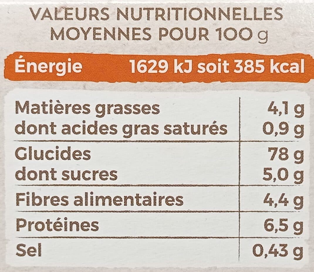 La Vie Claire Les Craquines nature Souchet packshot