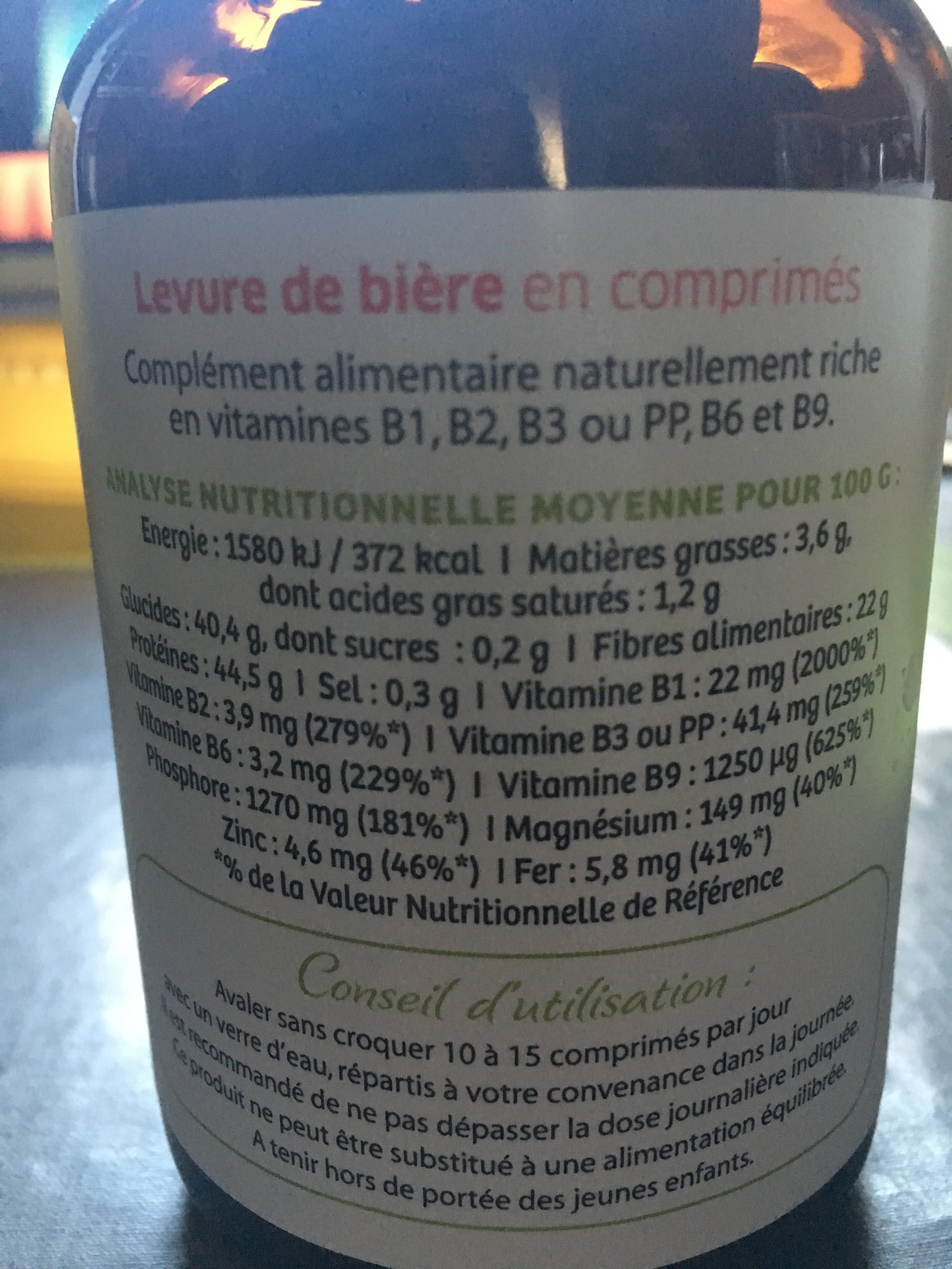 La Vie Claire Levure de bière packshot