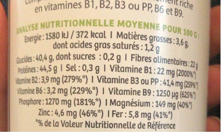 La Vie Claire Levure de bière packshot