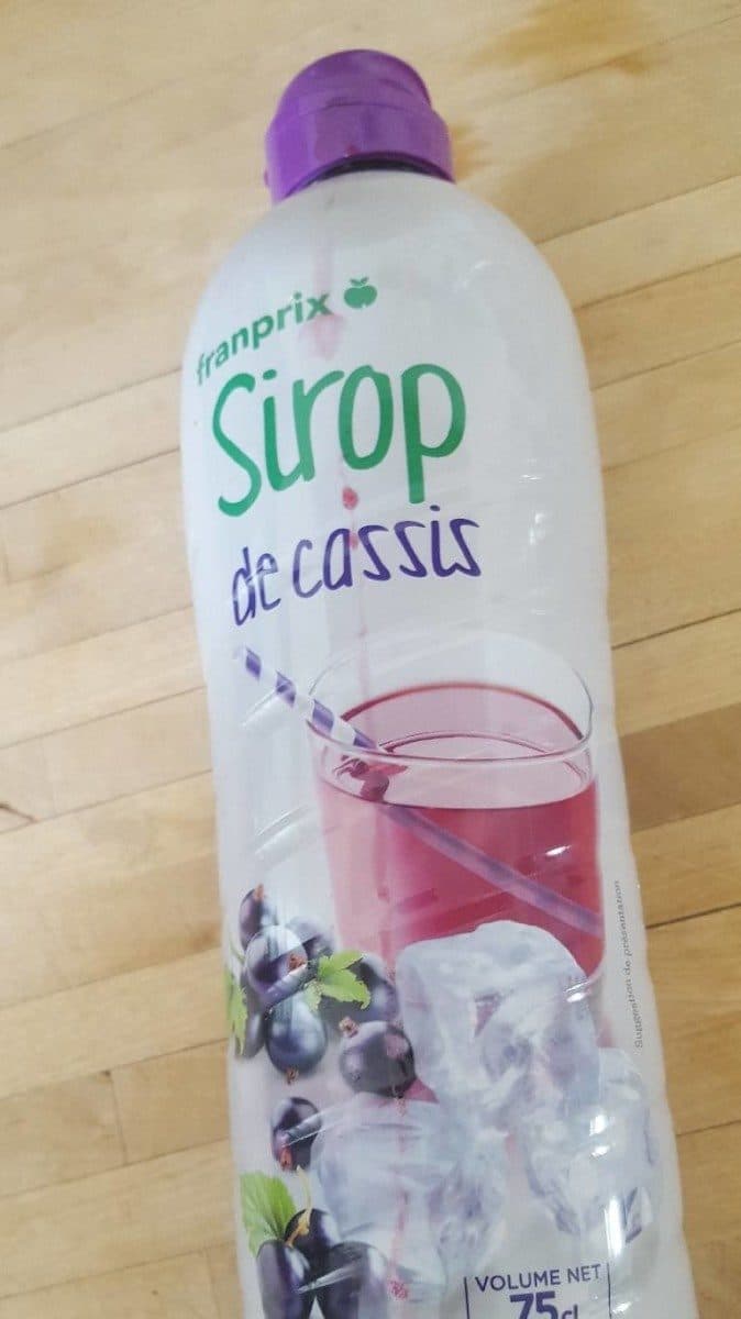 La Vie Claire Sirop cassis packshot