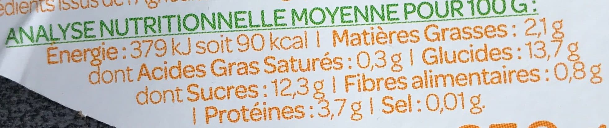 La Vie Claire Dessert soja lit orange clementine packshot