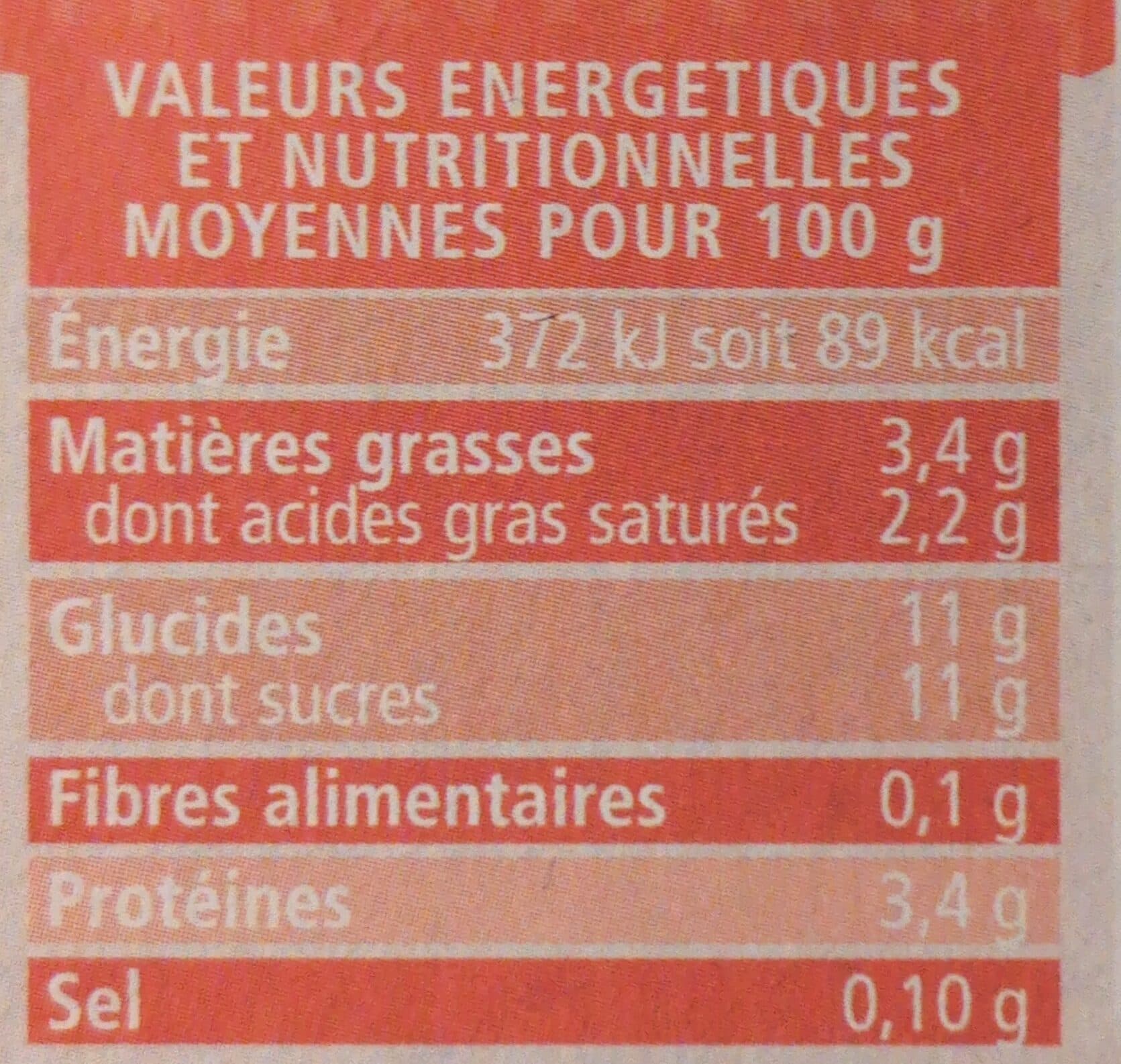 La Vie Claire Yaourt à la pêche de vigne packshot