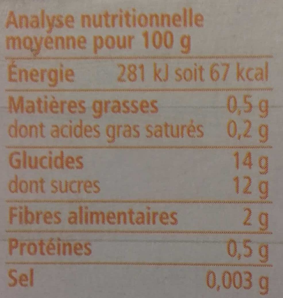 La Vie Claire Purée Pommes Bananes 100% Fruits packshot