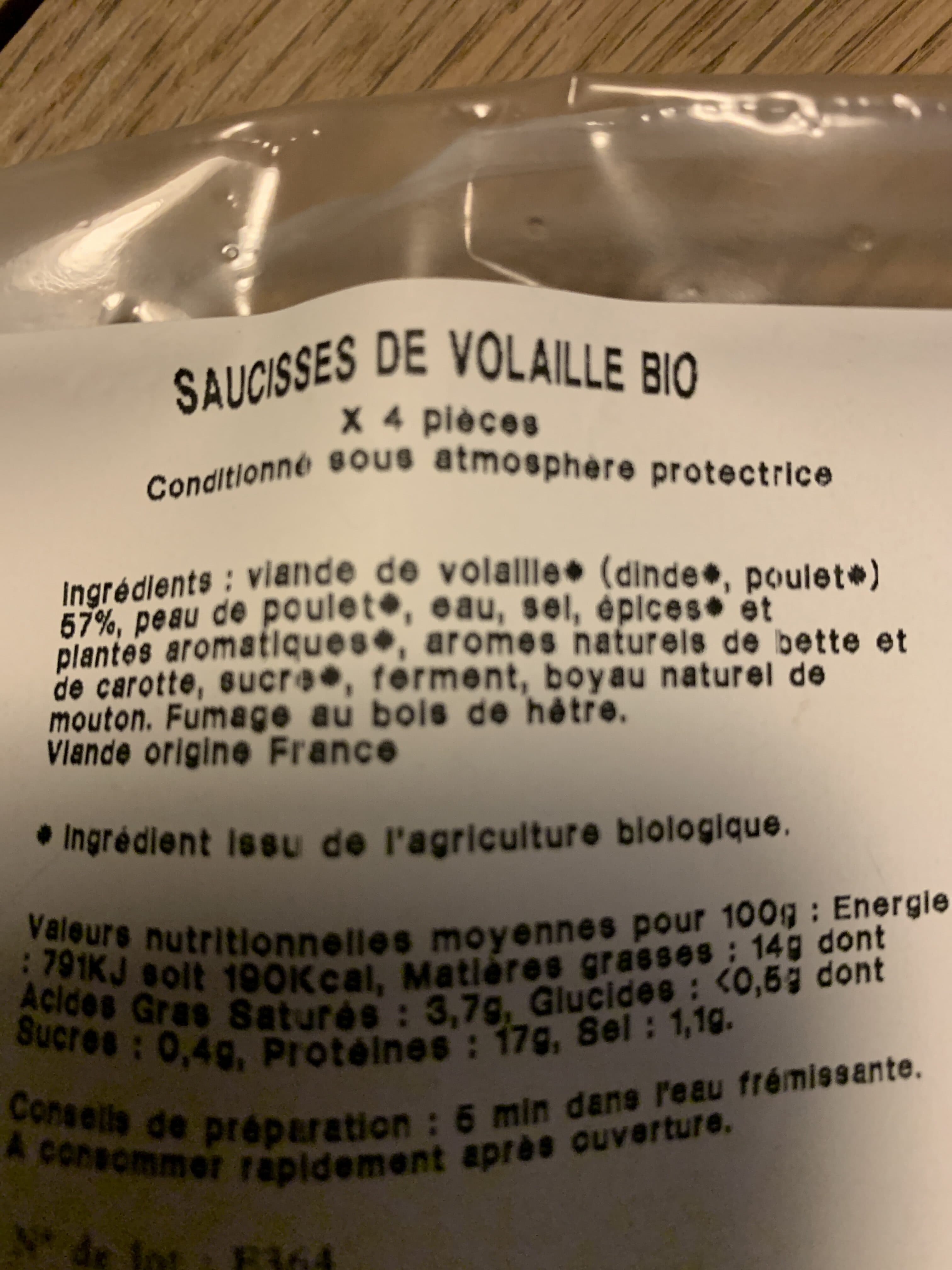 La Vie Claire Knacks de volaille bio packshot