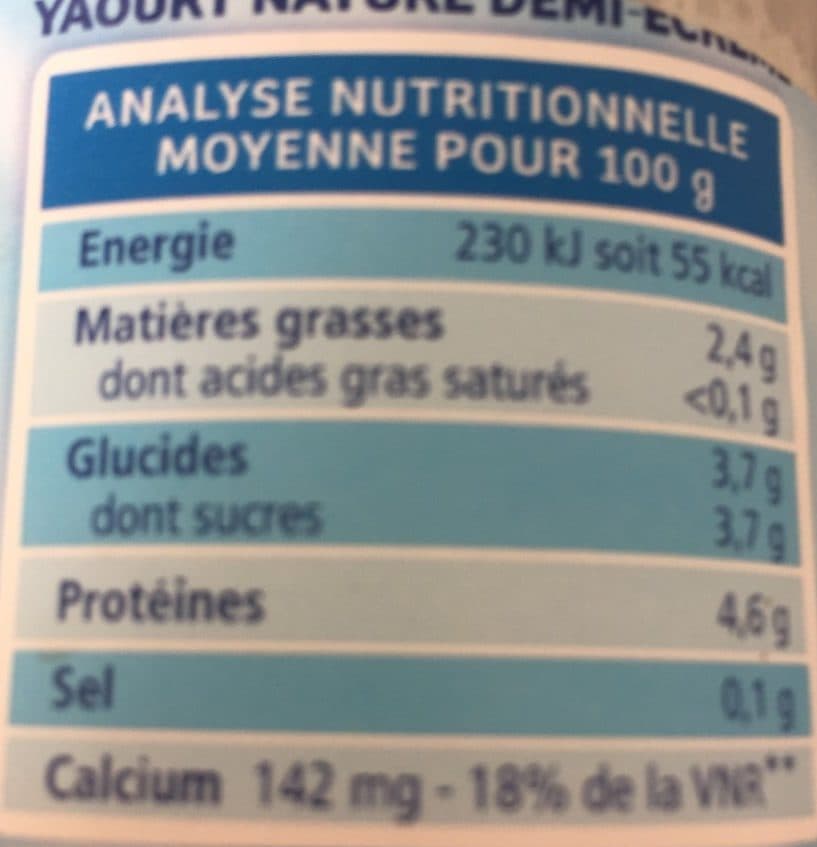 La Vie Claire Yaourt nature packshot