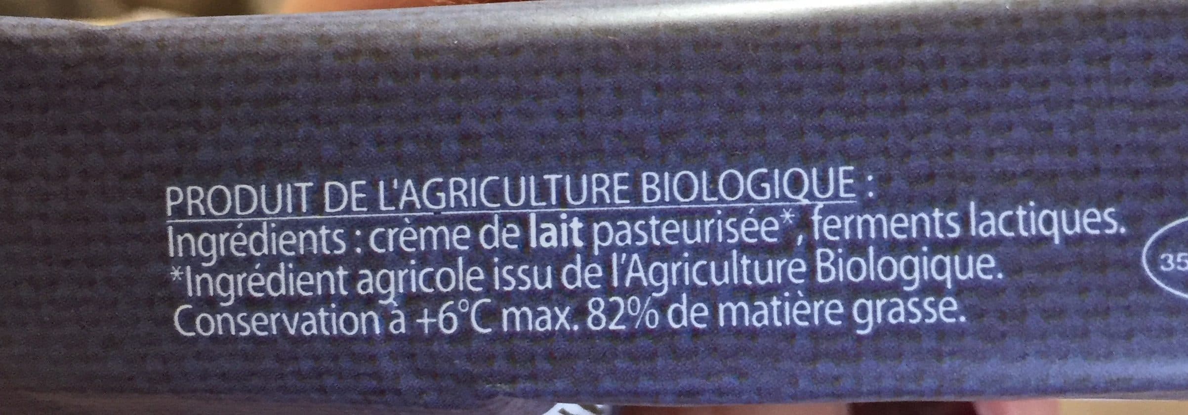 La Vie Claire Beurre de baratte doux packshot