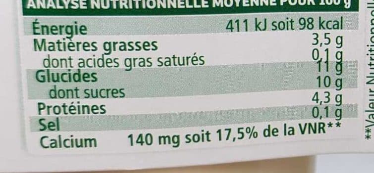La Vie Claire Yaourt vanille au lait de chèvre packshot