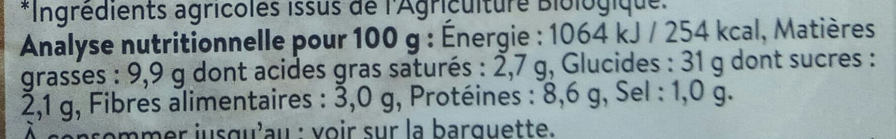 La Vie Claire 2 Galettes de Céréales Sarrasin Gruyère packshot