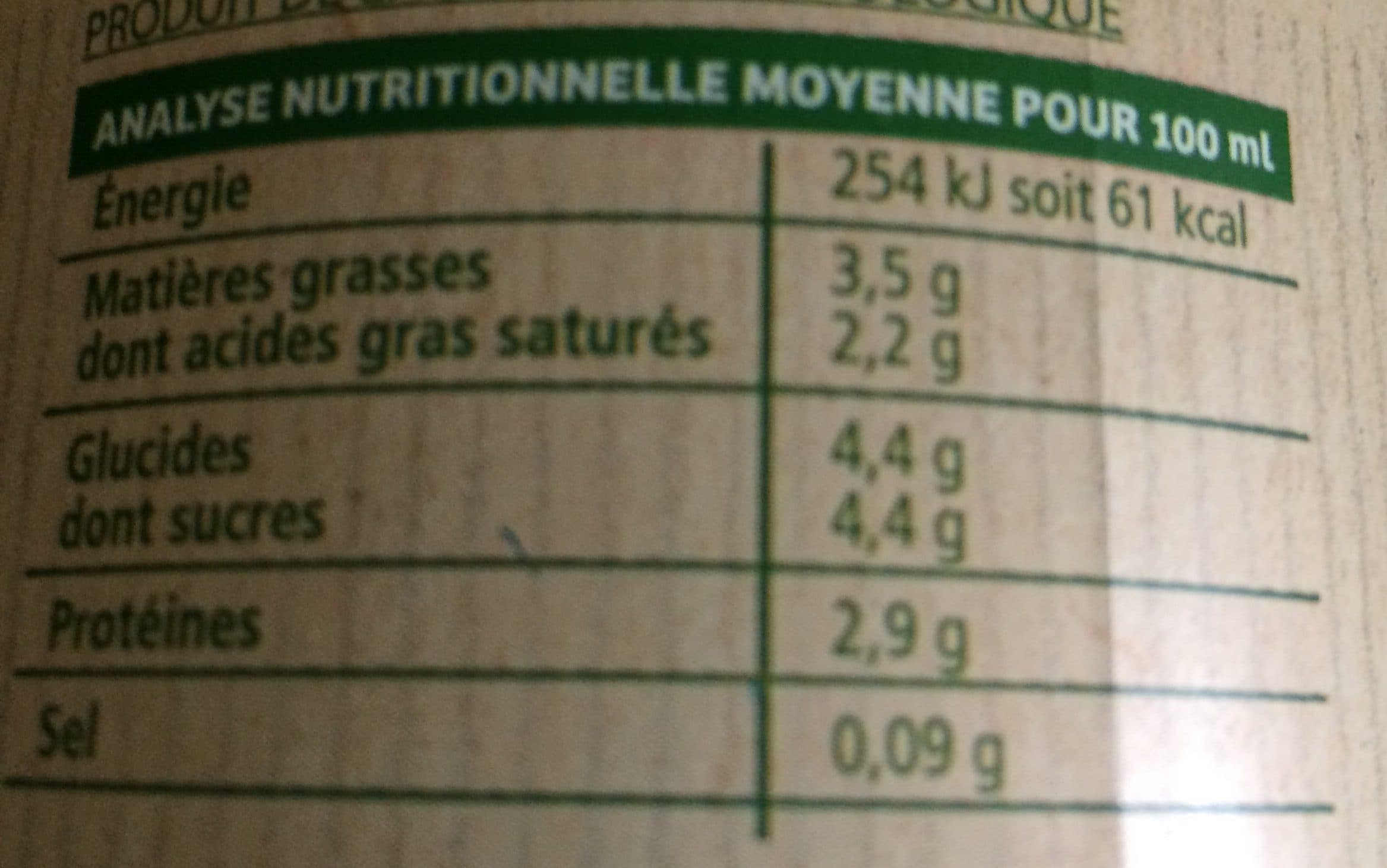 La Vie Claire Lait chevre packshot