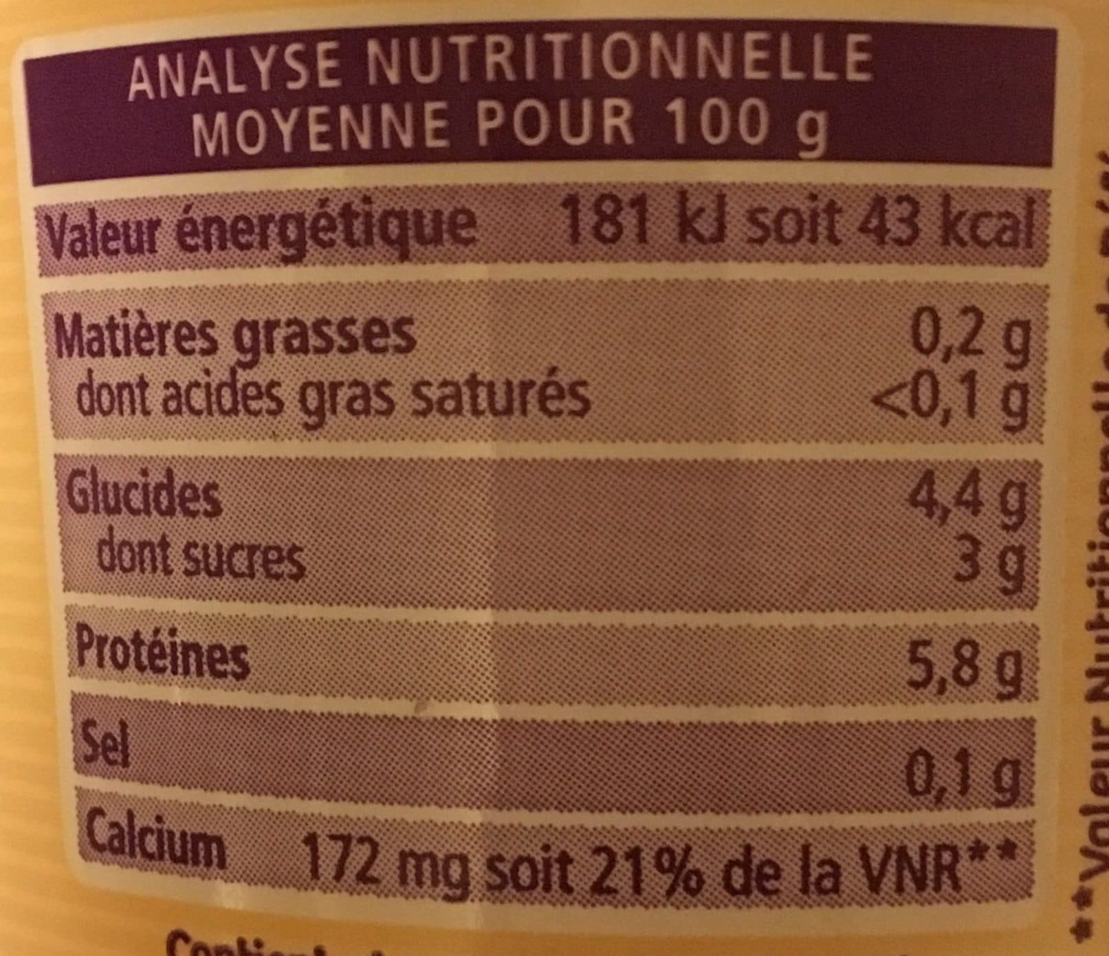 La Vie Claire Fromage blanc 0% au lait de brebis packshot