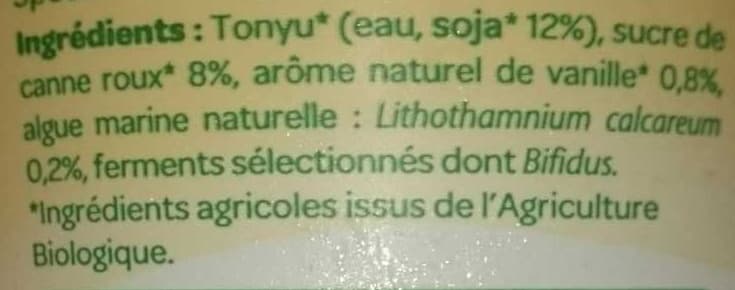 La Vie Claire Dessert de Soja Saveur Vanille packshot