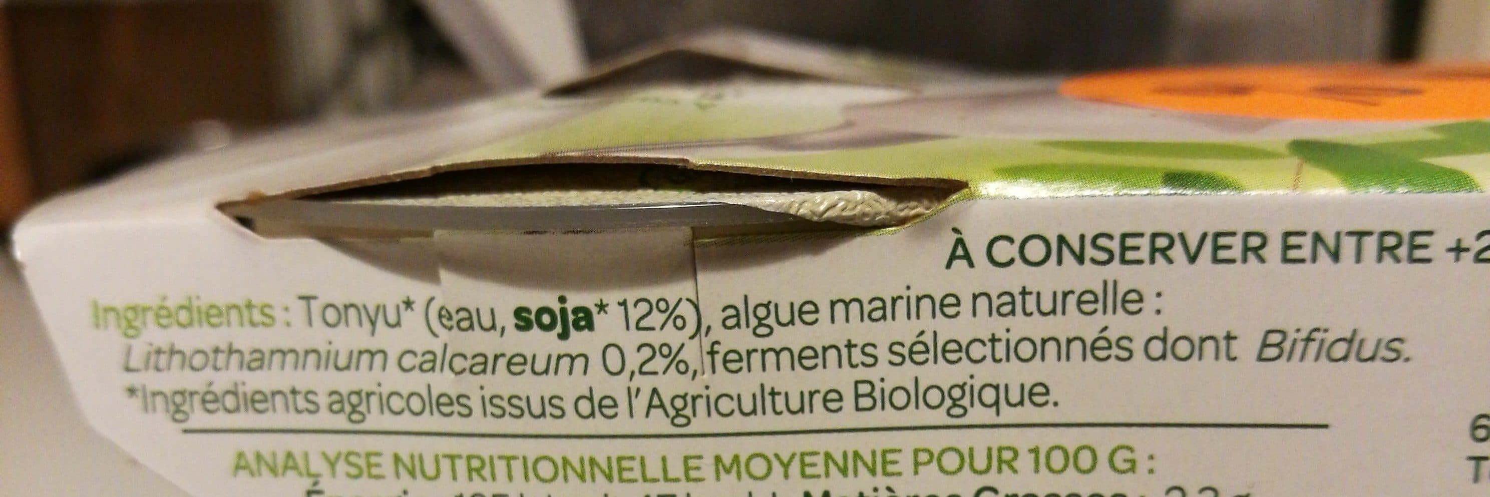 La Vie Claire Dessert de soja nature packshot