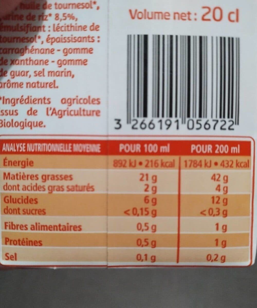 La Vie Claire Riz cuisine 100% végétal packshot