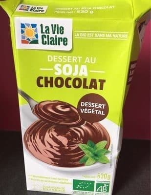 La Vie Claire Dessert au soja chocolat packshot