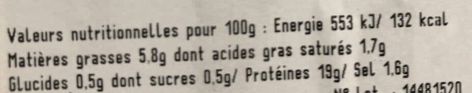 La Vie Claire Saucisses herbes de volaille packshot