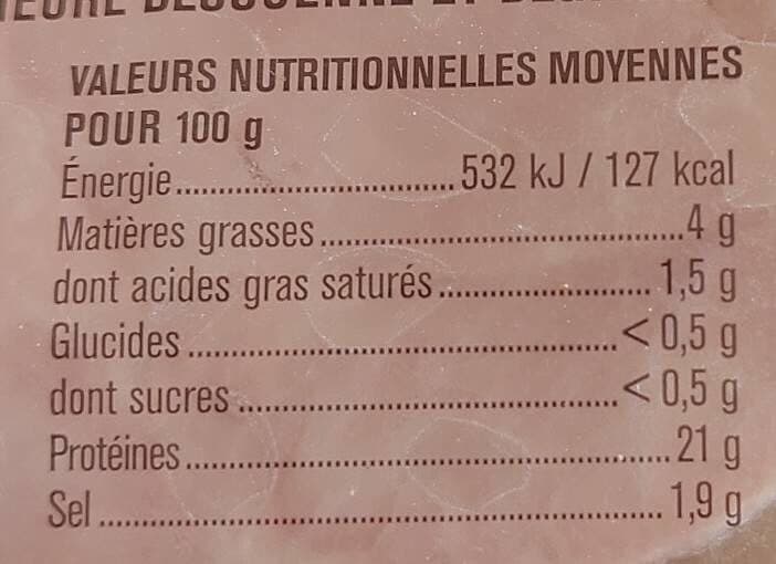 La Vie Claire Jambon Blanc packshot
