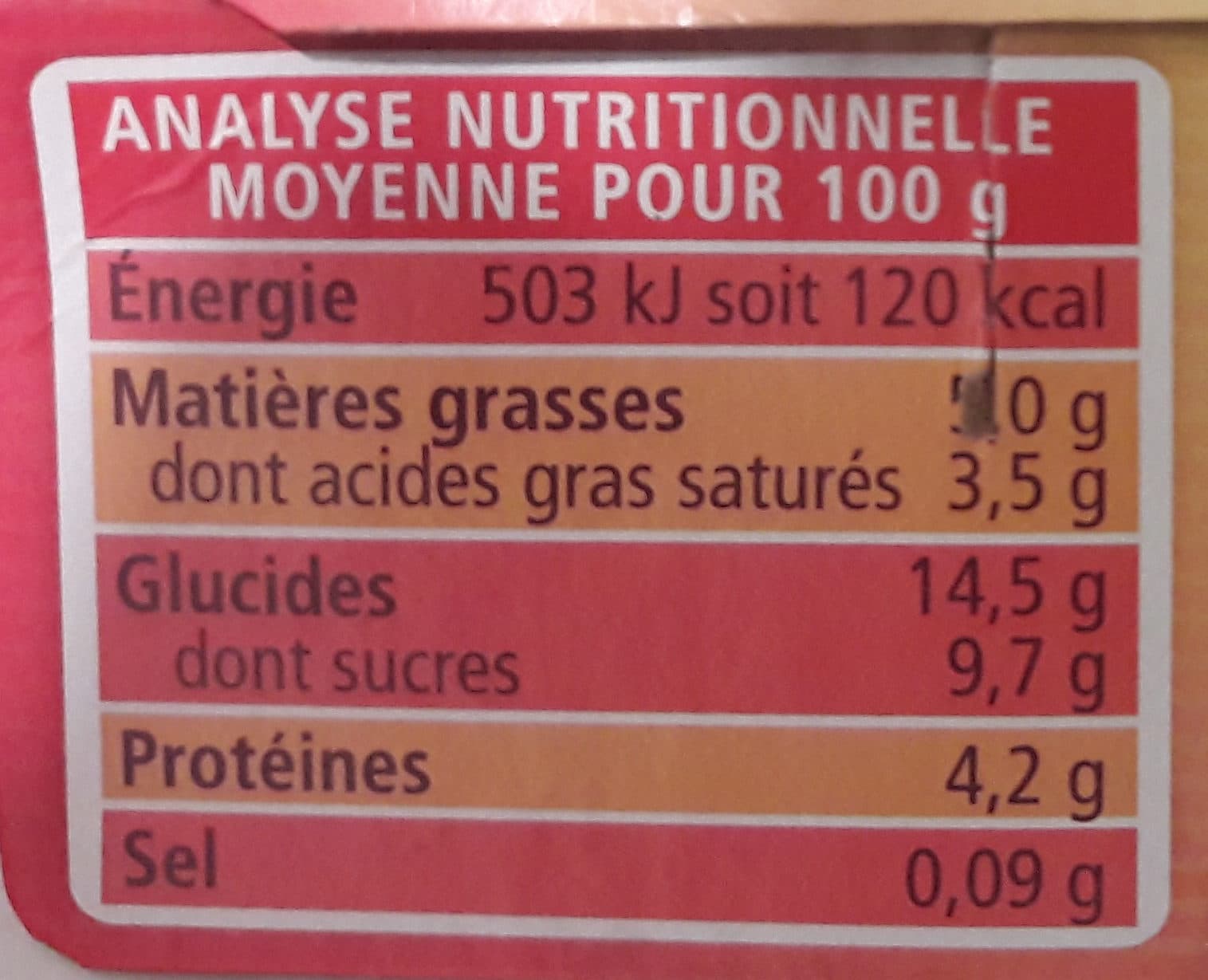 La Vie Claire Yaourt à la mangue packshot