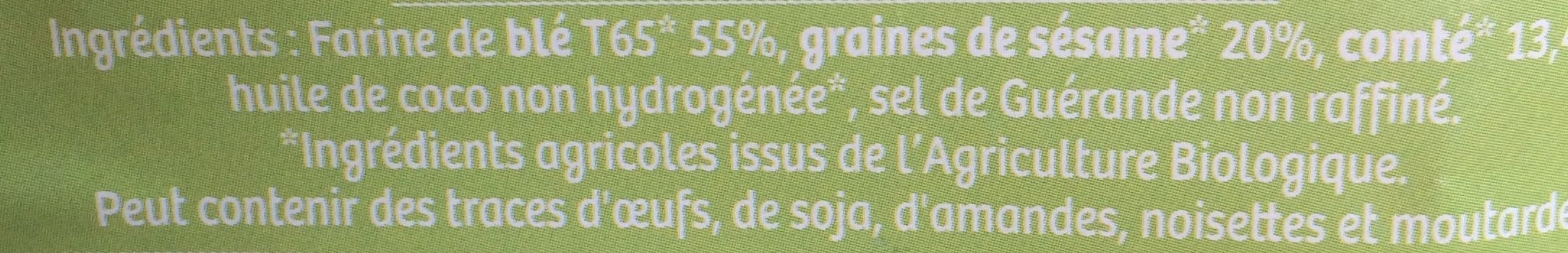 La vie Claire Petits carrés salés au comté packshot