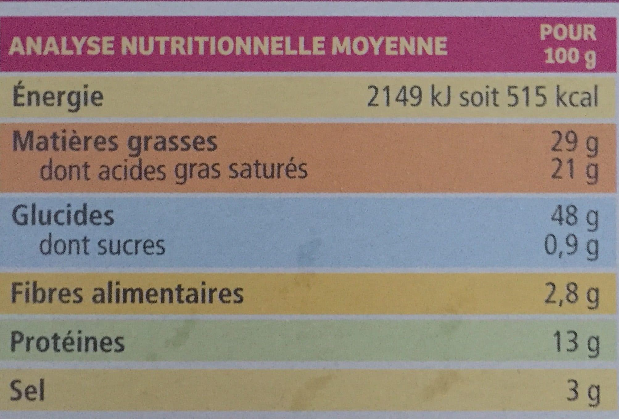 La Vie Claire Palmiers au fromage packshot