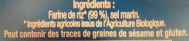 La Vie Claire Crackers de Riz packshot