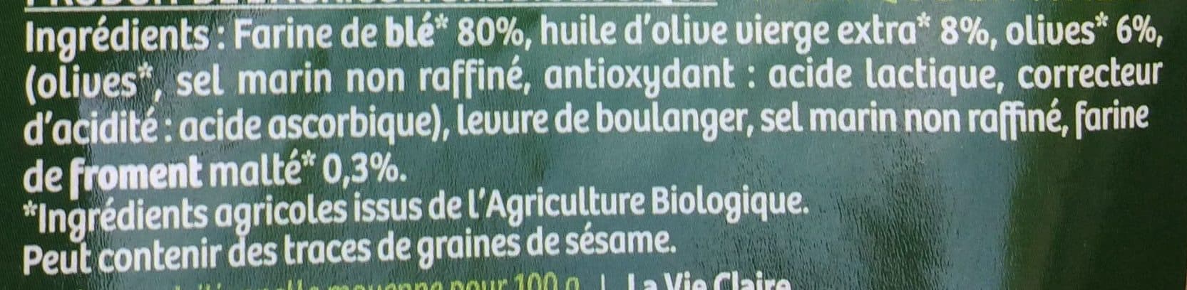 La Vie Claire Gressini aux Olives packshot
