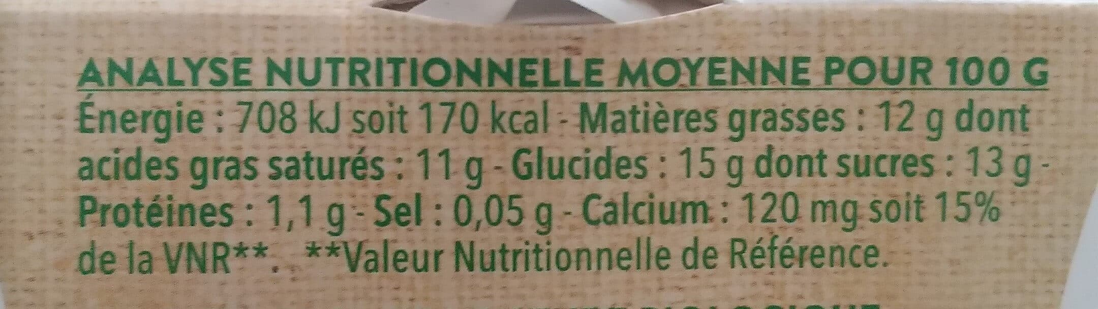 La Vie Claire Dessert au lait de coco façon panna cotta packshot