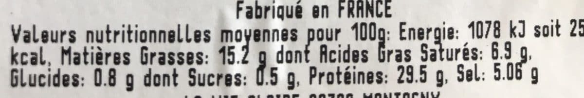 La Vie Claire Le jambon de Bayonne packshot