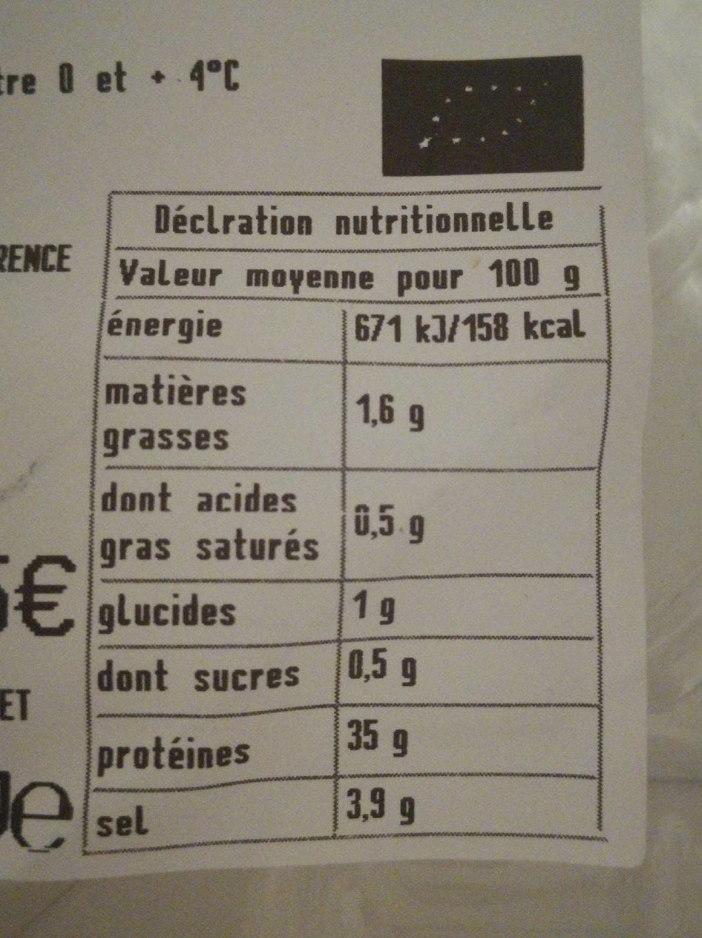 La Vie Claire Bresaola bio Punta d'Anca packshot