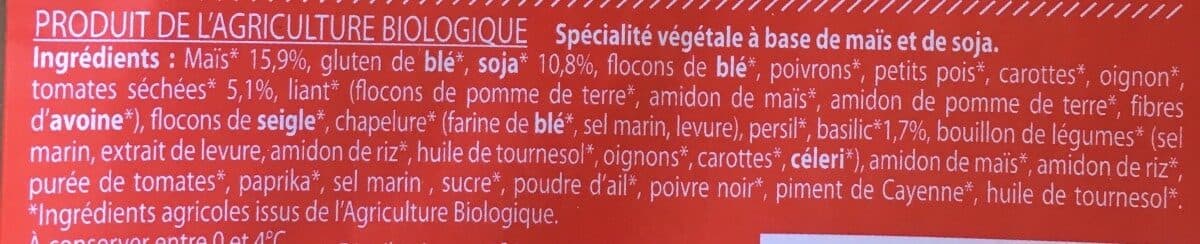 La Vie Claire Boulettes De Tomates & Basilic packshot