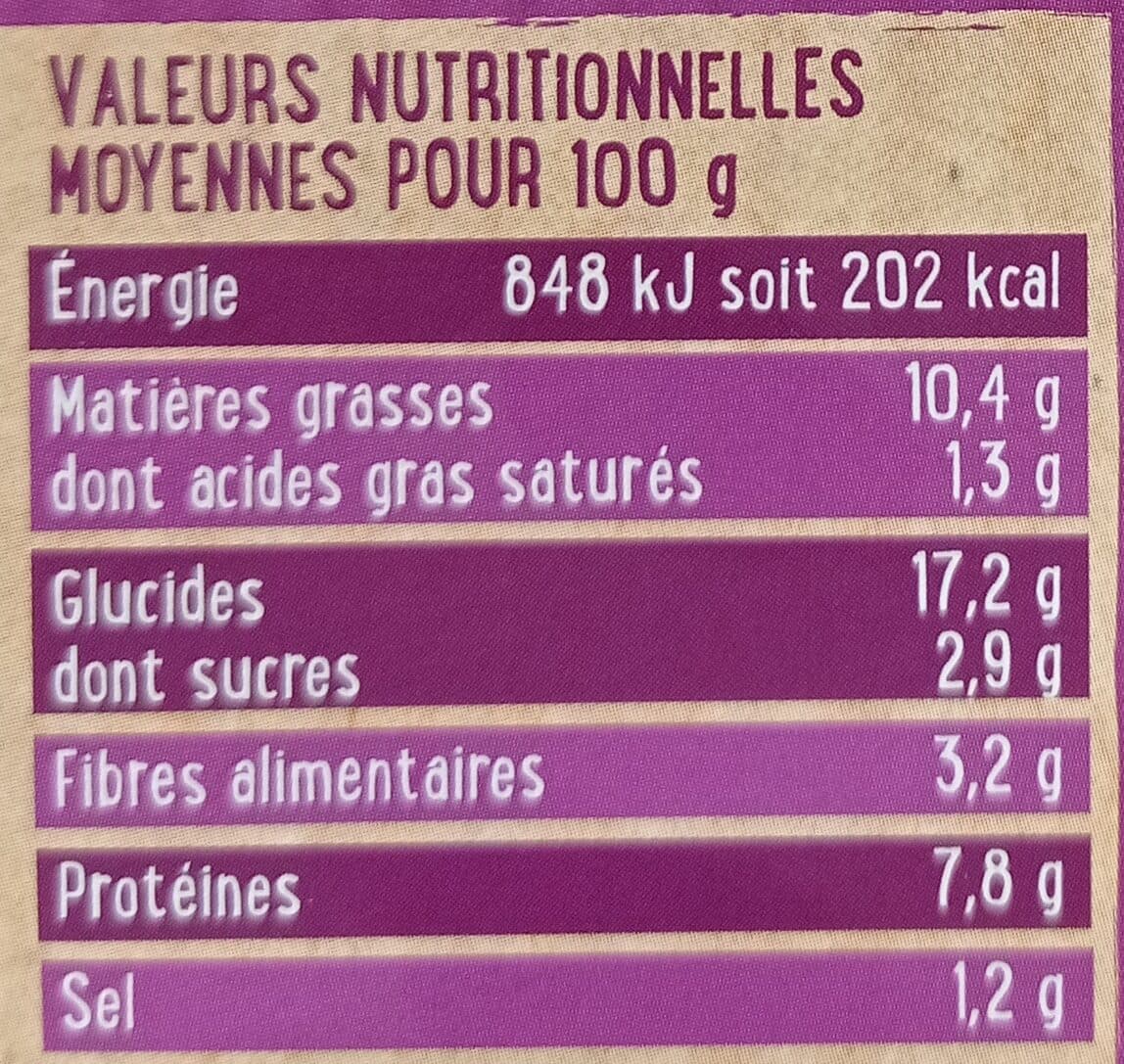 La Vie Claire Vegetal burger curry packshot