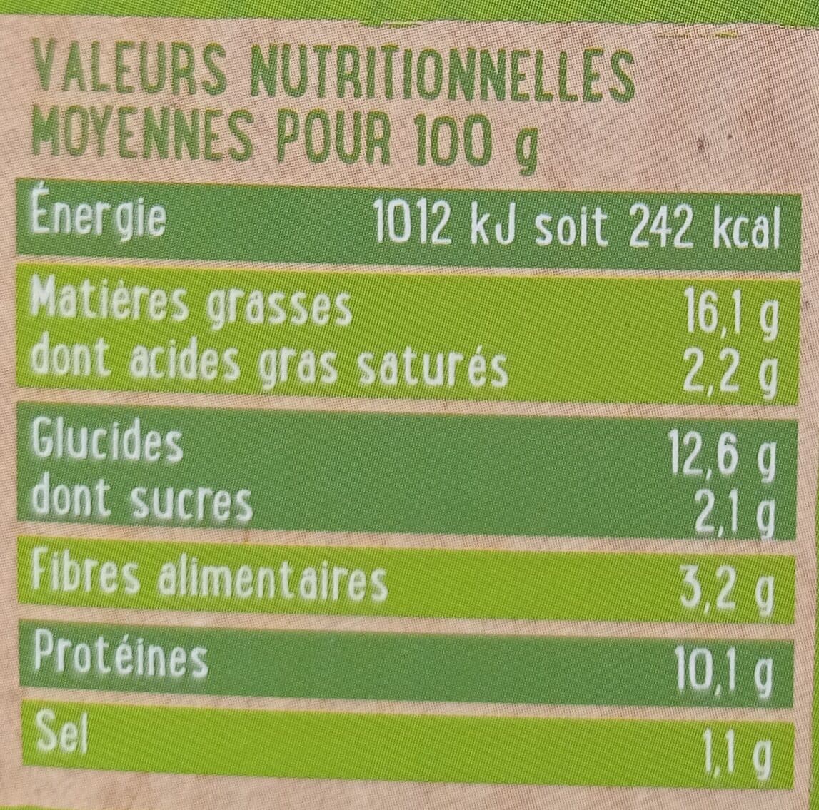La Vie Claire Vegetal burger petits legumes packshot