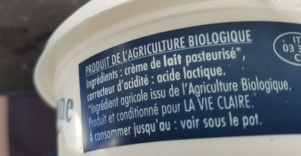 La Vie Claire Mascarpone packshot